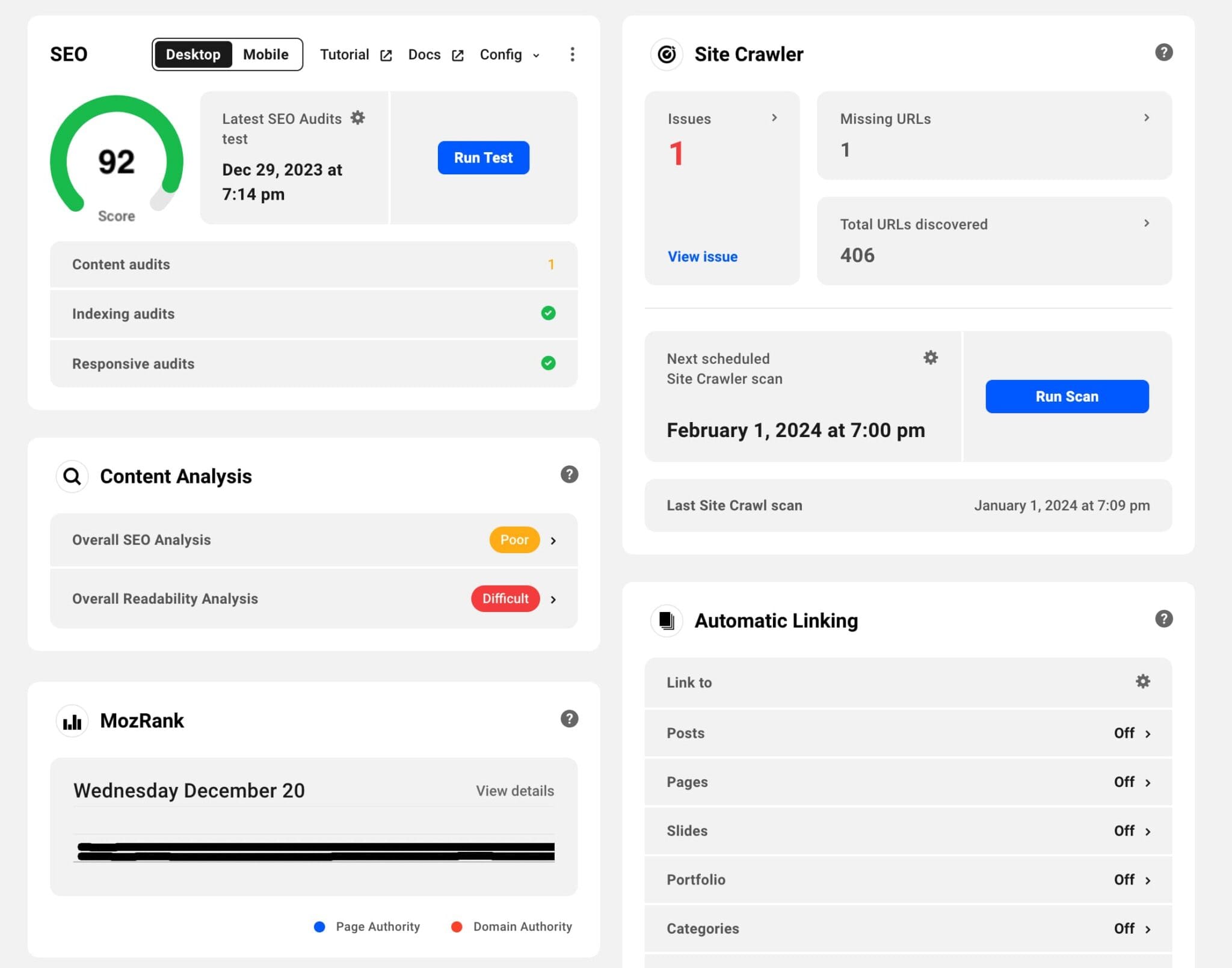 Managed WordPress Hosting WPMU DEV Site SEO