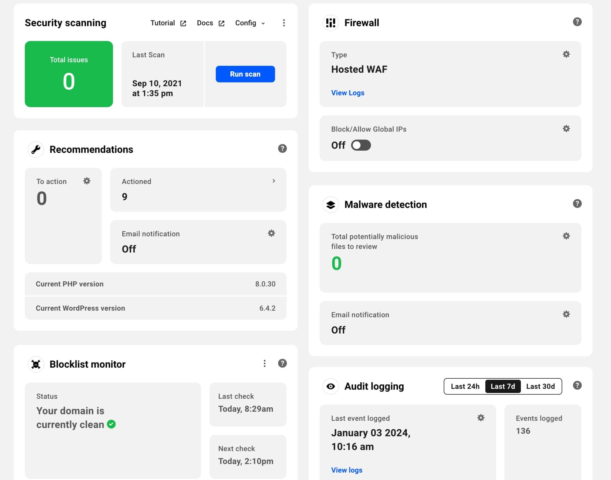 Managed WordPress Hosting WPMU DEV Site Security